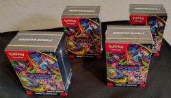 x4 Pokemon TCG Phantasmal Flames Booster Bundle Factory Sealed Lot of 4 - Image 1