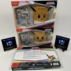 Pokemon Prismatic Evolutions Accessory Pouch Special Collection Sealed Lot Of 3 - Image 2