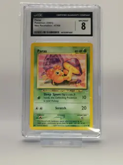 Pokemon / Pokemon - Paras 47/64 1st Edition Common Neo Revelation GEM MINT - Image 1
