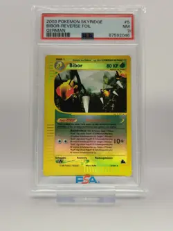 Pokemon / Pokemon - 2003 Skyridge BEEDRILL Reverse Holo Foil 5/144 - PSA 7 - Image 1