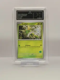 PI 10 + Scyther - My First Battle-Bulbasaur Deck 2023 Pokemon Card Graded - Image 1