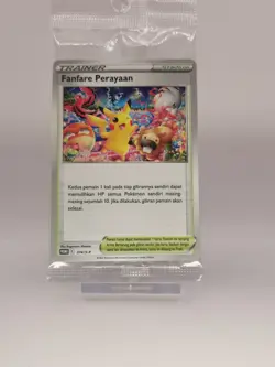 Pokemon TCG Fanfare Perayaan 374/S-p Sealed Promo Indonesian Pokemon Card - Image 1