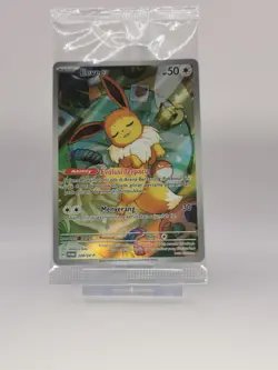 Eevee 228/SV-P INDONESIAN Promo 2025 Terastal Festival Pokemon Card SEALED - Image 1