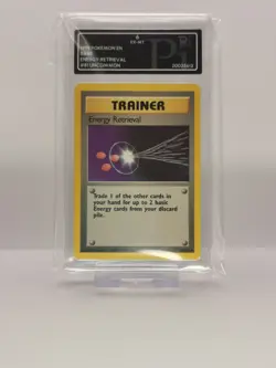 PI 6 Energy Retrieval 81/102 Base Set Pokemon Card WOTC 1999-2000 - Image 1