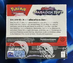 Pokemon 2024 Scarlet & Violet Paradox Rift Booster Box TCG Nm M - Image 3