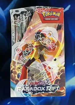 Pokemon 2024 Scarlet & Violet Paradox Rift Booster Box TCG Nm M - Image 4