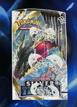 Pokemon 2021 Sword & Shield Silver Tempest Booster Box TCG Sealed Nm Mint - Image 2