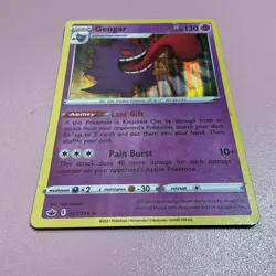 Gengar 057/198 Chilling Reign Pokemon Holo NM FAST SHIPPING - Image 2