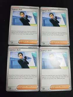 4x Larry's Skill - 115/131 Prismatic Evolutions - Pokemon TCG Playset - Image 1