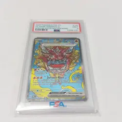 Hearthflame Mask Ogerpon ex 148/131 Pokemon Prismatic Evolutions SIR PSA 9 EN - Image 1