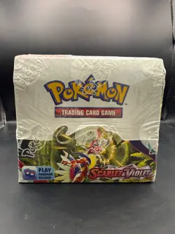 Nintendo Pokemon TCG Scarlet & Violet Base Set Booster Box - 36 Packs Sealed - Image 1
