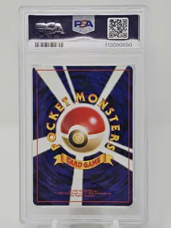 2001 Pokemon Japanese Meganium Holo Chikorita Side Deck PSA 9 - Image 2