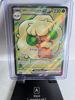 Pokemon TCG Whimsicott ex 157/086 Ultra Rare Sv: White Flare Holo - LP - Image 1
