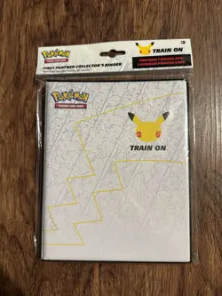 Pokemon TCG 25th Anniversary First Partner Collector Binder Jumbo Pikachu New - Image 1