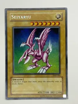 SEIYARYU - DDS-004 -Secret Rare -Limited Edition YuGiOh! Dark Duel Stories - LP - Image 1