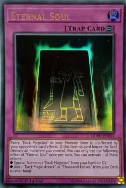 DUPO-EN052 ETERNAL SOUL ULTRA RARE 1ST EDITION YuGiOh CARD - Image 1
