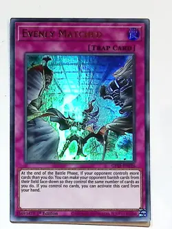 Evenly Matched - GFTP-EN126 - Ultra Rare - 1st Edition - Yugioh - Image 1