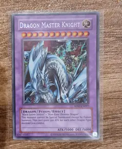 Yu-Gi-Oh! TCG Dragon Master Knight Retro Pack 2 RP02-EN097 Unlimited Secret Rare - Image 1