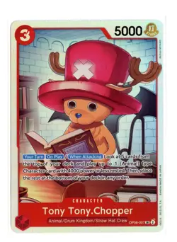 Tony Tony.Chopper OP08-007 SR One Piece Two Legends Card English NM - Image 1
