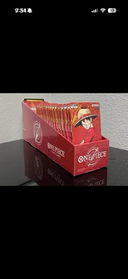 One Piece OP-13 Carrying on His Will Sleeved Booster Pack Lot of 48 - Image 2