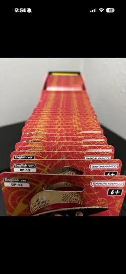 One Piece OP-13 Carrying on His Will Sleeved Booster Pack Lot of 48 - Image 5