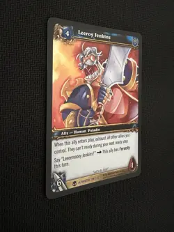 World of Warcraft TCG Azeroth 198/361 - Leeroy Jenkins - LP FOIL - see pictures - Image 4