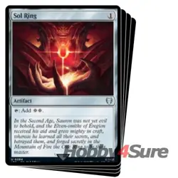 Sol Ring (284) X4 MTG The Lord Of The Rings: Tales Of Middle-earth Commander - Image 1