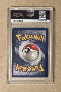 1999 Pokemon Jungle 1st Edition Vaporeon Holo Card #12 PSA 6 - Image 2