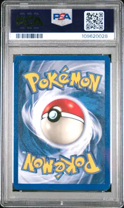 1999 Pokemon Jungle Vaporeon Holo #12 PSA 6 EX-MT - Image 2