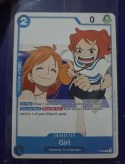 One Piece Promo Card P-096 Girl Nami Sealed Promo - Image 3