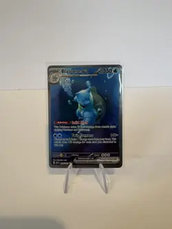Pokemon Card TCG Blastoise ex SAR 200/165 Scarlet Violet 151 English EN - Image 1