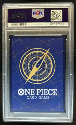 2023 One Piece Japanese Monkey D. Luffy Weekly Shonen Jump Promo #043 PSA 10 - Image 2