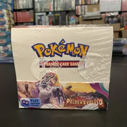 Pokemon TCG: Scarlet and Violet Paldea Evolved Booster Box - 36 Packs Sealed 820650863493 - Image 1