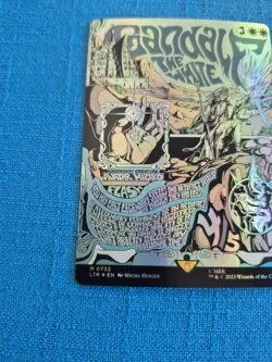 MTG Gandalf the White POSTER FOIL 732 LOTR Lord of the Rings Magic the Gathering - Image 4