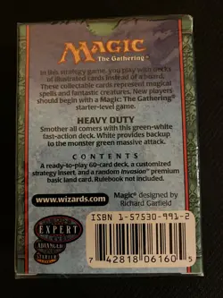 MTG - Invasion - Heavy Duty deck - New/Factory Sealed - Magic the Gathering - Image 2
