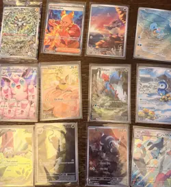 Pokemon Full Art Lot Of 12 Phantasmal Flame, White Flare, 151 - Image 1