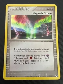 Pokemon TCG Magnetic Storm Hidden Legends 91/101 Reverse Holo VLP - Image 1
