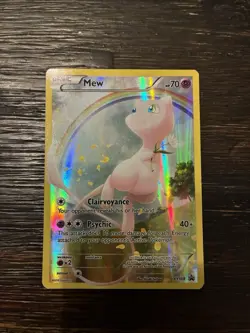 Pokemon TCG Mew XY110 Black Star Promo Near Mint Clear Plastic Sleeve - Image 2