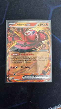 Pokemon Oricorio ex 018/094 Me02: Phantasmal Flames Holo Double Rare 190HP - Image 1