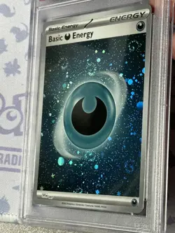 PSA GEM MINT 10 - 6 SWIRL - 2023 POKEMON EN 008 BASIC METAL ENERGY COSMOS HOLO - Image 1