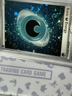 PSA GEM MINT 10 - 6 SWIRL - 2023 POKEMON EN 008 BASIC METAL ENERGY COSMOS HOLO - Image 5