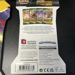 Lot Of 4 Pokemon TCG: Sword & Shield - Evolving Skies Sleeved Booster Packs 820650808784 - Image 3