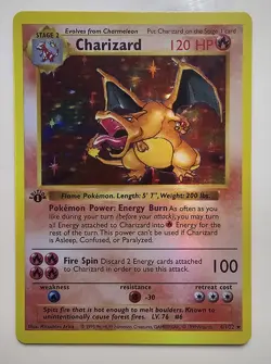 Pokemon Base Set 1. Edition Charizard, Blastoise, Venusaur Holo - Image 2