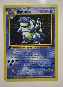 Pokemon Base Set 1. Edition Charizard, Blastoise, Venusaur Holo - Image 3