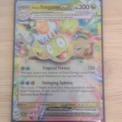 Pokemon Alolan Exeggutor ex 133/191 Sv08: Surging Sparks Holo Double Rare 300HP - Image 1