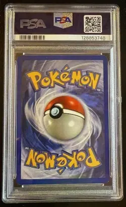 2006 POKEMON EX HOLON PHANTOMS #111 MEW HOLO PSA 7 - Image 2