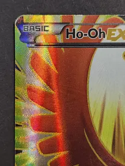 Ho-Oh EX 121/122 Full Art Ultra Holo Rare XY Breakpoint Pokemon TCG - Image 4