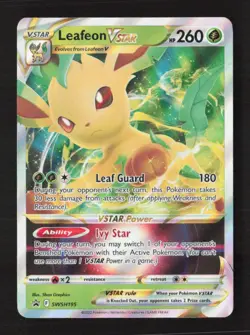 Leafeon VSTAR - Holo SWSH: Sword & Shield Promo Cards SWSH195 NM Pokemon TCG - Image 1