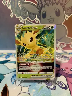 Pokemon TCG Glaceon VSTAR SWSH197 & Leafeon VSTAR SWSH195 Sword & Shield Promos - Image 3