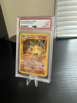 Charizard 4/102 Pokemon TCG Base Set Holo Rare PSA 2 (MK) - Image 4